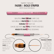 Fader & Bold Striper Artist Collection Brush