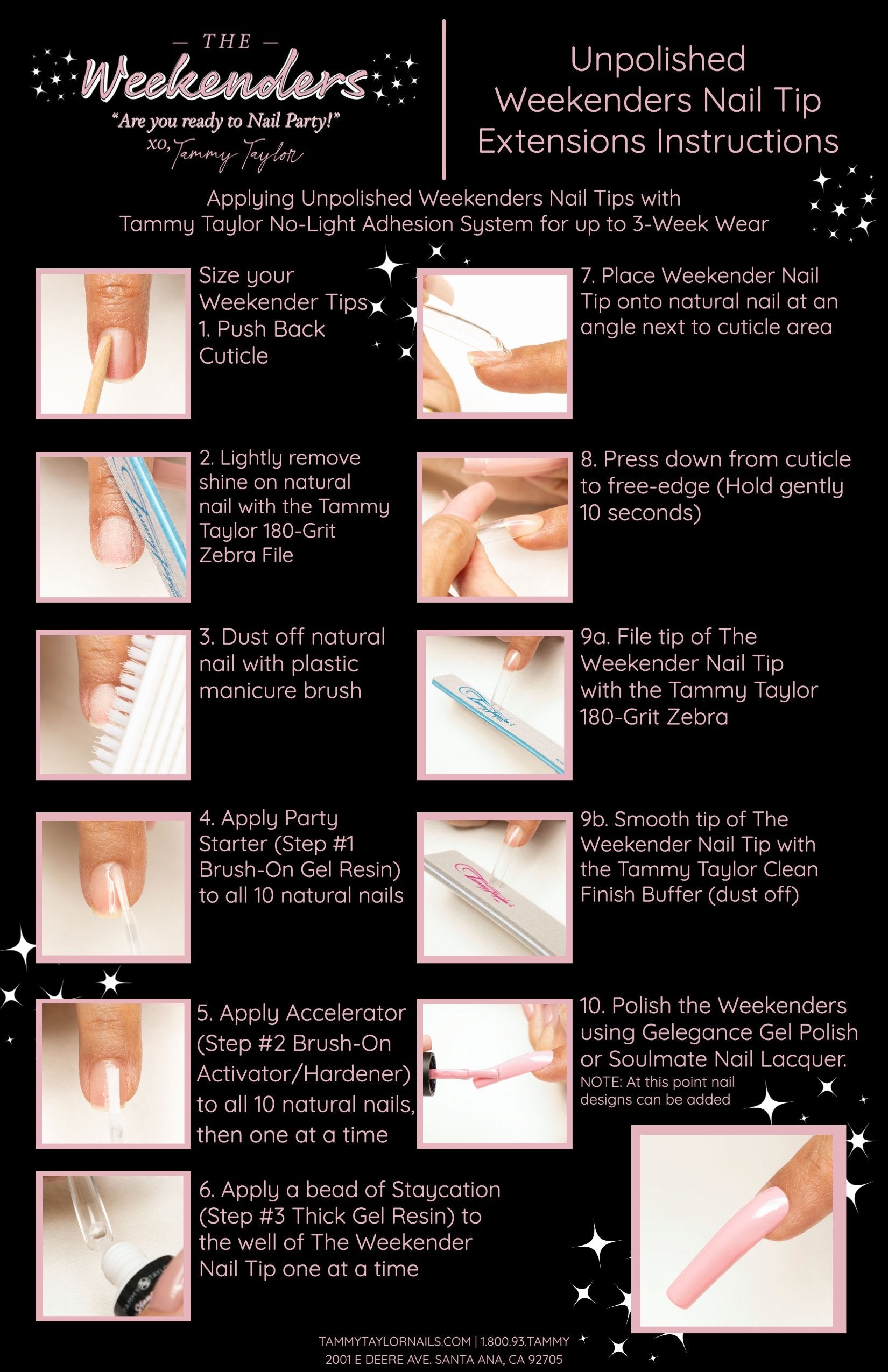 The Weekenders Full Coverage Nail Extensions Kit – Tammy Taylor