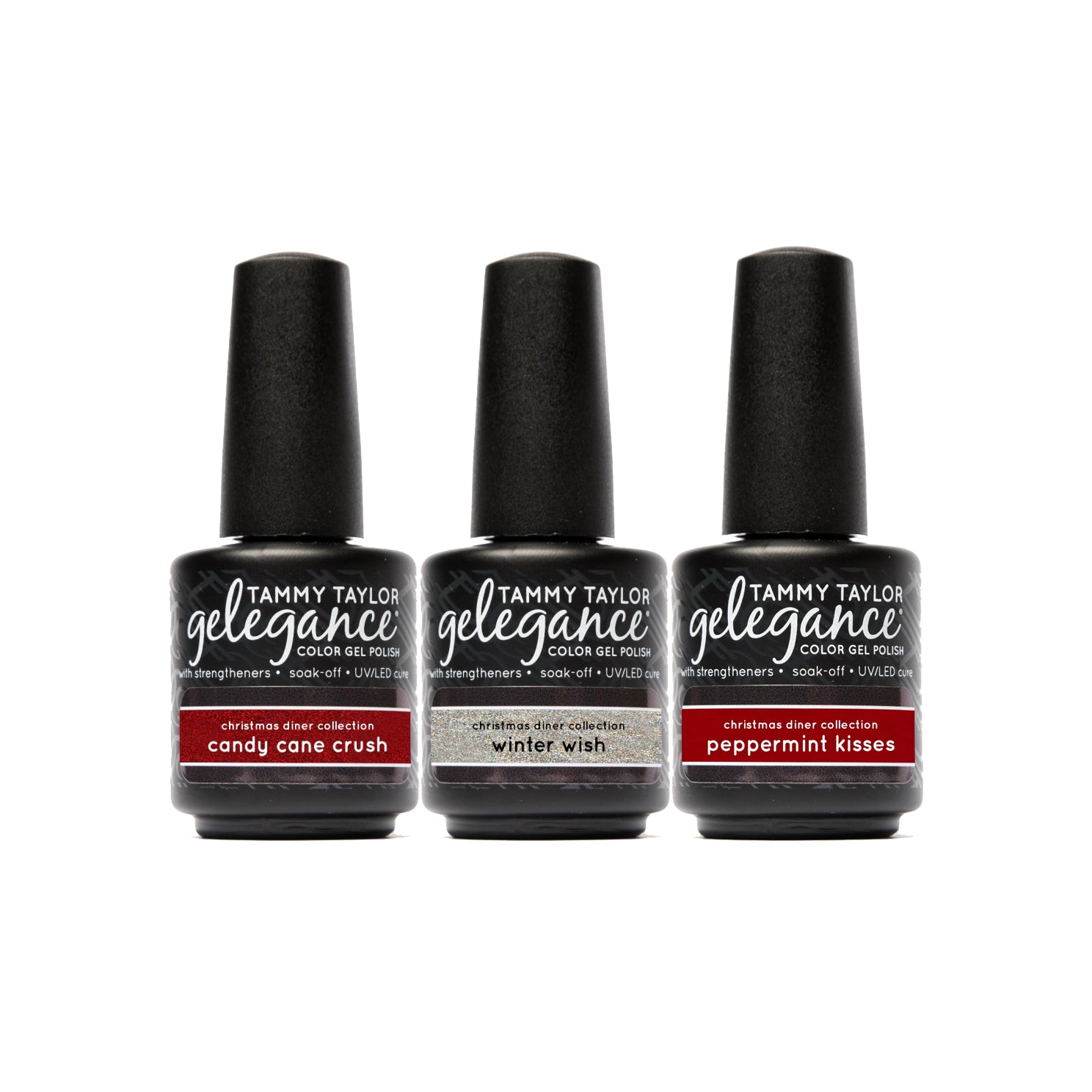 Christmas Diner Gelegance Gel Polish Bundle